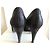 Chanel Galuchat Plateau-Pumps Schwarz - Ansicht 2