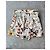 Zimmermann Lexi Fitted Leinen-Shorts mit Blumenprint Braun Weiß Rot Grün Gelb - Ansicht 5