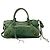 Borsa Balenciaga The First in pelle verde