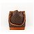 Louis Vuitton Monogram Noé Bolso Bucket Castaño Monograma - vista 3