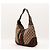 Gucci Borsa Hobo Jackie in tela monogramma GG Marrone Rosso Verde - vista 2