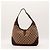 Gucci Borsa Hobo Jackie in tela monogramma GG Marrone Rosso Verde - vista 3