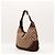 Gucci Borsa Hobo Jackie in tela monogramma GG Marrone Rosso Verde - vista 4