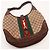 Gucci Borsa Hobo Jackie in tela monogramma GG Marrone Rosso Verde - vista 6