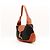 Gucci Jackie Borsa Hobo in Tela Nera e Pelle Marrone Nero - vista 2
