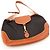 Gucci Jackie Borsa Hobo in Tela Nera e Pelle Marrone Nero - vista 6