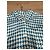 DMN Camicia a motivo pied-de-poule blu e bianco - vista 11