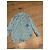 DMN Camicia a motivo pied-de-poule blu e bianco - vista 20