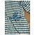 DMN Camicia a motivo pied-de-poule blu e bianco - vista 3