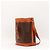 Céline Celine Bolsa Bucket em Lona Macadam Marrom - vista 2