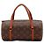 Bolso Louis Vuitton Monogram Papillon 30 Castaño Monograma