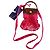 Borsa Longchamp x FILT Le Pliage Filet XS Rosa Candy