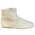 Autre Marque Botas de cano curto de couro Le Plagiste Creme