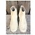 Autre Marque Botas de cano curto de couro Le Plagiste Creme - vista 3