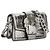 Bolso Versace Jeans Couture plata efecto croco - vista 2