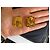Orecchini Yves Saint Laurent YSL Monogram placcati in oro D'oro - vista 6
