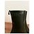 Chloé Botas Chelsea de goma verde oscuro - vista 2