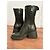 Chloé Botas Chelsea de goma verde oscuro - vista 4