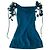 Mini abito blu navy Cult Gaia