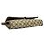 Gucci Old GG Logo Pattern Schultertasche aus Leder Braun - Ansicht 7