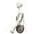 Gucci Vintage Plus Logo Pattern Mini-Schultertasche aus Leder Braun - Ansicht 2