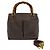 Gucci Vintage Bamboo Lederhandtasche Braun