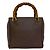 Gucci Vintage Bamboo Lederhandtasche Braun - Ansicht 3