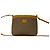 Gucci Vintage Micro GG Logo Mini-Schultertasche aus Leder Braun