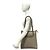 Borsa Tote in pelle Gucci Old GG Logo Pattern Marrone - vista 2