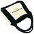 Borsa Balenciaga Cabas Logo in tela e pelle blu navy Nero Crudo - vista 4