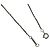 Autre Marque Collana Croce Tiffany Vintage Signature Argento D'oro - vista 5