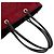 Borsa Tote in pelle scamosciata con logo ricamato Loewe Marrone Rosso - vista 4
