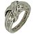 Autre Marque Anello Tiffany & Co. Vintage Signature Band Argento