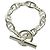 Hermès Pulseira de Berloques Hermes Silver 925 Prata