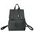 Yves Saint Laurent grauer Lederrucksack Braun