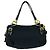 Tote Sac cabas Prada en Tessuto Pocono avec logo métallique Noir - vue 3