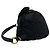 Prada Tessuto Pocono Nylon Leather Handbag Black - view 5