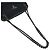 Bolsa de ombro Prada em couro preto - vista 4
