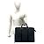 Louis Vuitton Porte Documents Rosan Briefcase Preto - vista 2