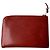 Hermès Tarjetero de piel roja Hermes - vista 2