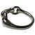 Ring Hermès Anel Faixa Horsebit em Prata Hermes - vista 4