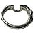 Ring Hermès Anel Faixa Horsebit em Prata Hermes - vista 8