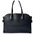 Prada Medium Soft Grain Leather Tote Bag Black - view 2