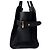 Prada Medium Soft Grain Leather Tote Bag Black - view 3