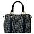 Borsa Mini Boston Christian Dior Navy Blu navy - vista 3