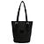 Céline CELINE Vintage Macadam Blazon Logo Pattern Ledertasche Tote Bag Braun Schwarz