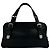 Borsa a mano in pelle borchiata Loewe Anagram Mini Boston Bag - Black Nero - vista 3