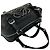 Borsa a mano in pelle borchiata Loewe Anagram Mini Boston Bag - Black Nero - vista 4