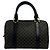 Céline Sac Mini Boston en cuir Celine Vintage Macadam Blazon Logo Pattern Noir - vue 3