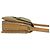 Céline Bolso de hombro de cuero Celine Macadam Blazon Logo Pattern Castaño Beige - vista 6